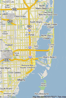Mapas de Miami