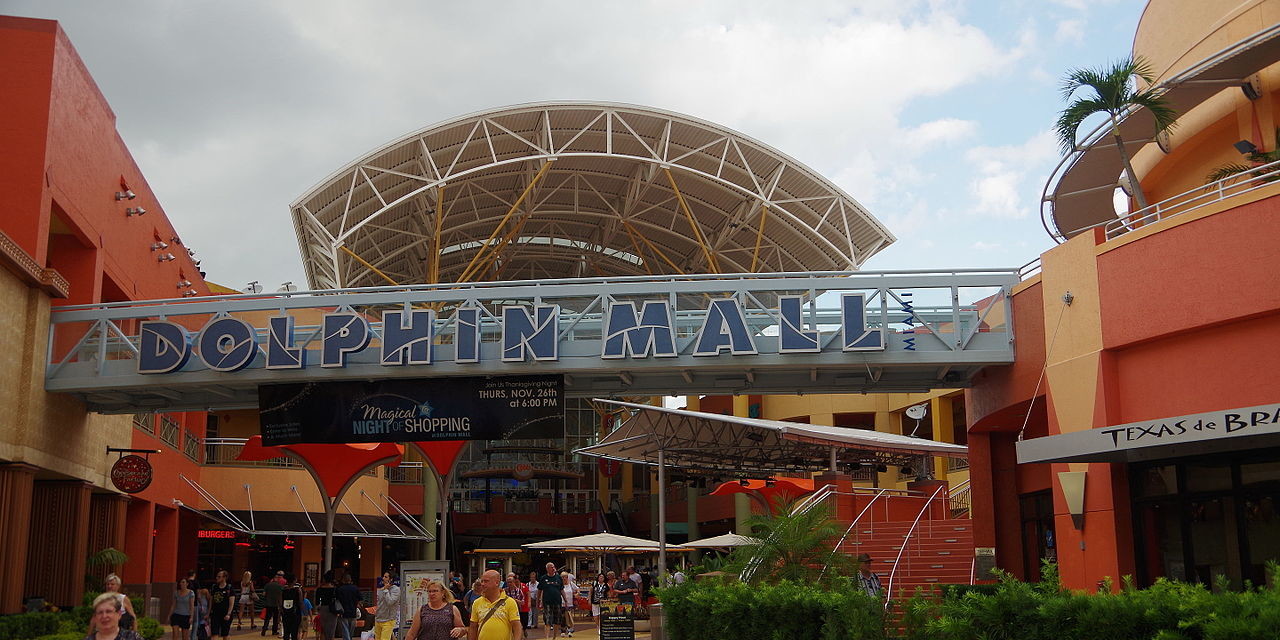 Dolphin Mall - Lojas do shopping e localização em Miami