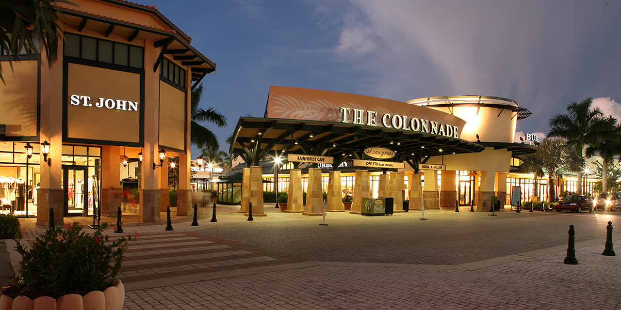 Transporte ida/volta para Sawgrass Outlet